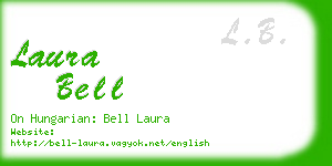 laura bell business card